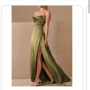 ISO**** Fame and Partners Rosabel Dress Olive